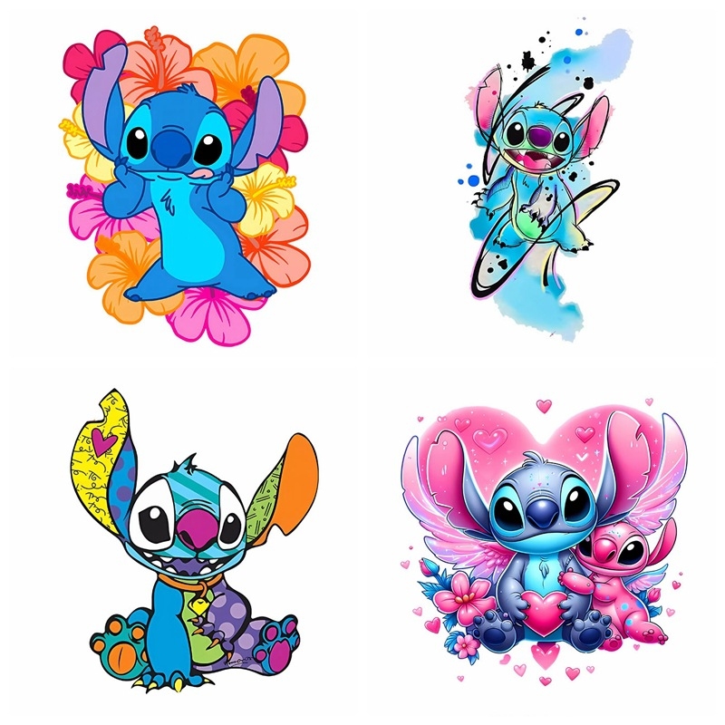 Naujas mielas animacinis mielas negyvagimio karšto perkėlimo „pasidaryk pats“ marškinėlių megztinis rankų darbo puošmena plaukų kartai