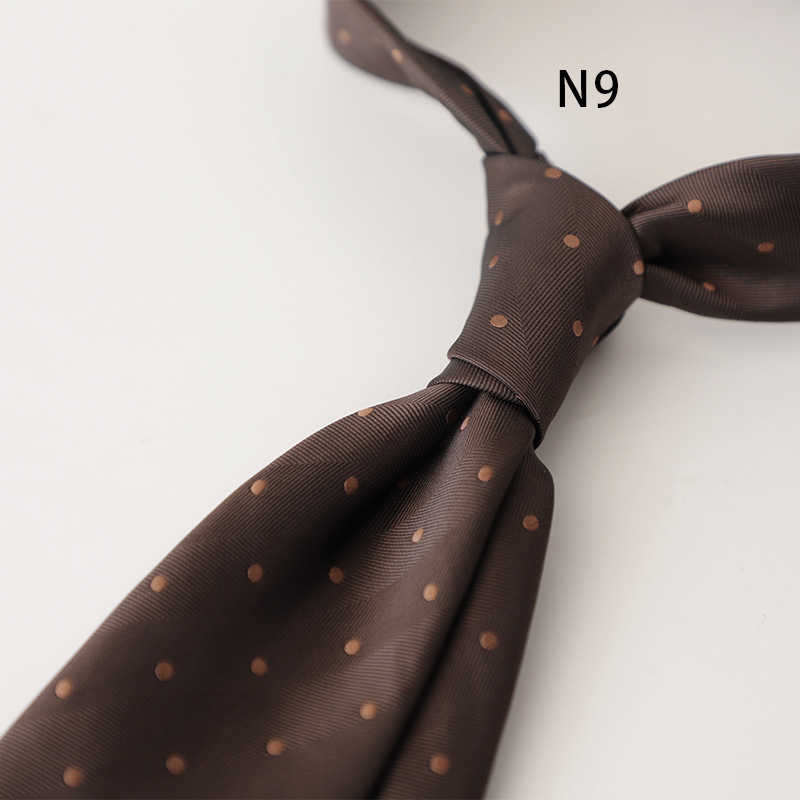 Moderns vīriešu kaklasaites biznesa formāls korejiešu stils profesionāls ikdienas retro punktiņu ziedu raksts jauniešu modes krekls aksesuāri