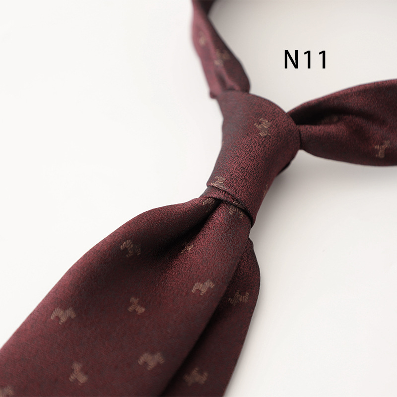 Moderns vīriešu kaklasaites biznesa formāls korejiešu stils profesionāls ikdienas retro punktiņu ziedu raksts jauniešu modes krekls aksesuāri