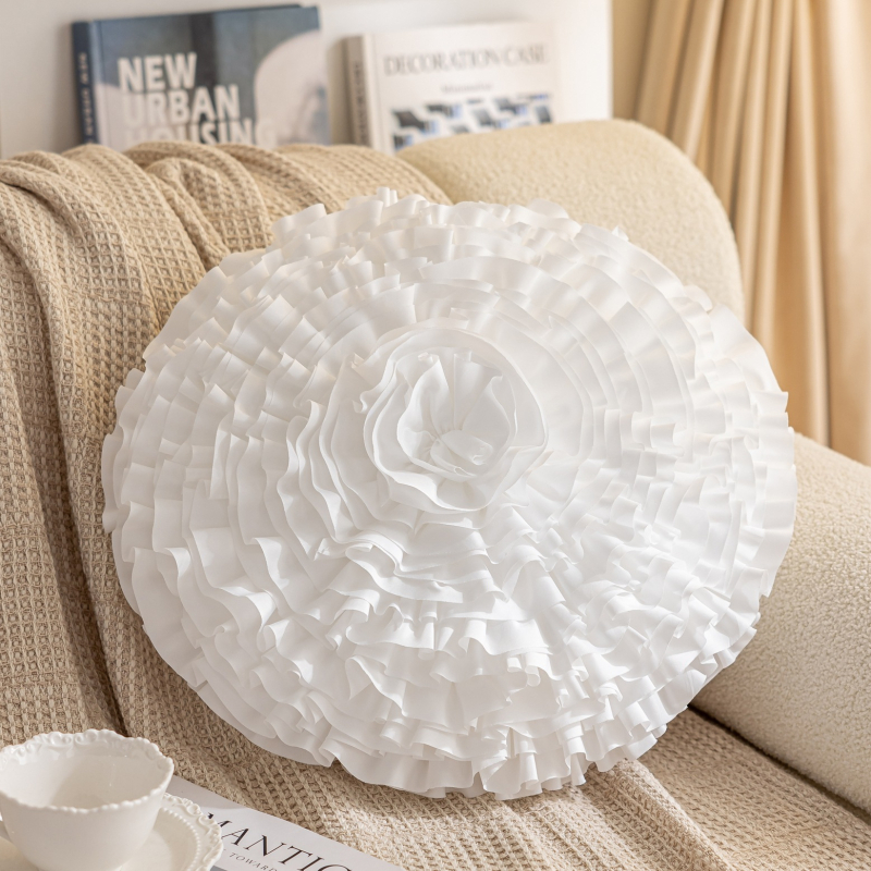 Interneto įžymybių princesės stiliaus gėlių sofos pagalvėlė prie lovos, automobilio dekoracija, lengvas, prabangus, „Ins“ stiliaus gėlių pagalvės užvalkalas