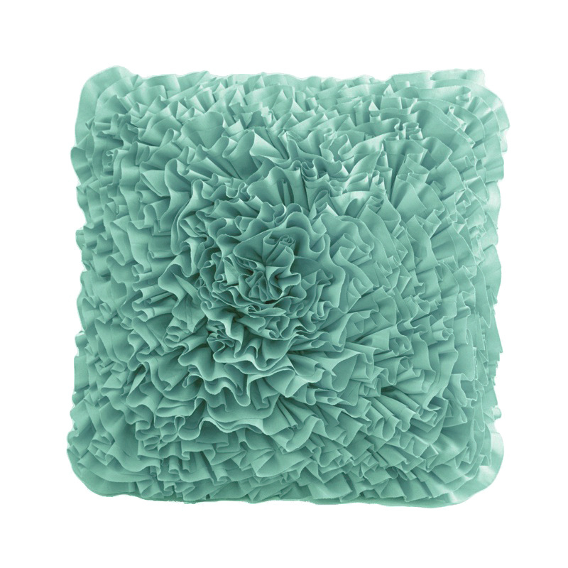 Interneto įžymybių princesės stiliaus gėlių sofos pagalvėlė prie lovos, automobilio dekoracija, lengvas, prabangus, „Ins“ stiliaus gėlių pagalvės užvalkalas