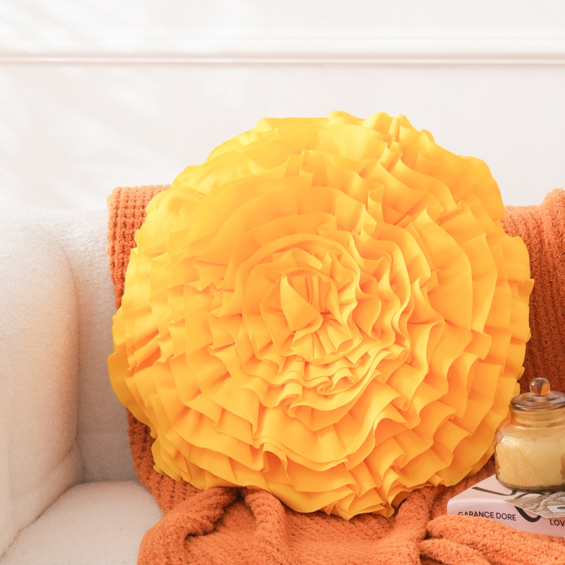 Interneto įžymybių princesės stiliaus gėlių sofos pagalvėlė prie lovos, automobilio dekoracija, lengvas, prabangus, „Ins“ stiliaus gėlių pagalvės užvalkalas