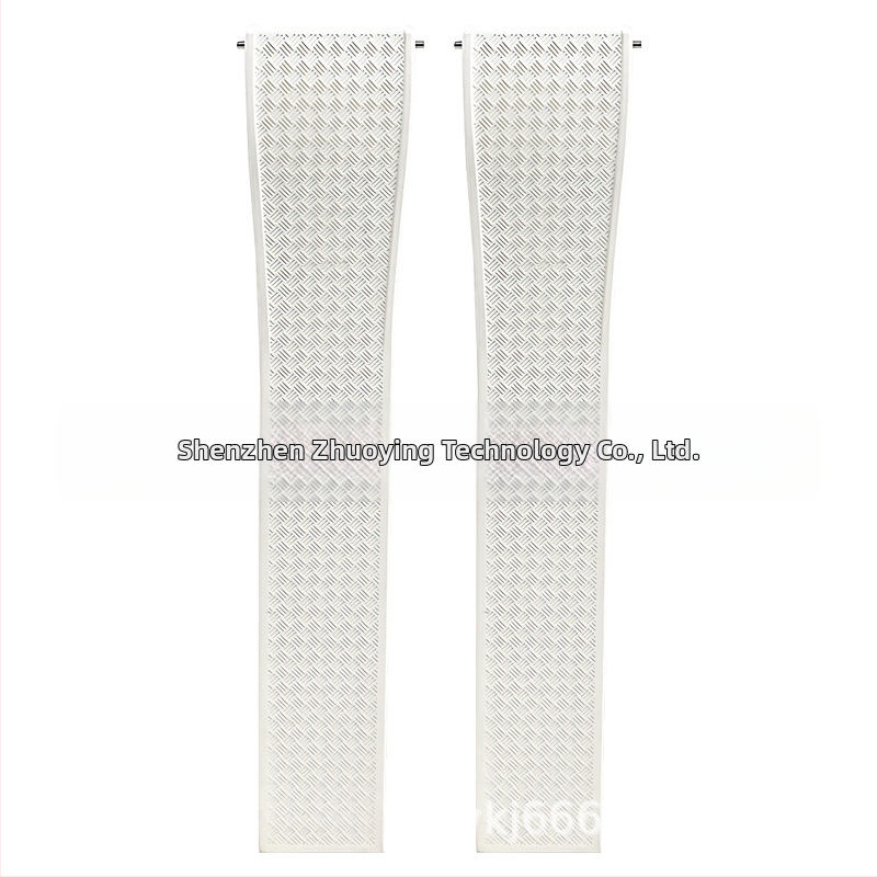 Fluoru gumijas ātrās atbrīvošanas pulksteņa siksniņa ir piemērota Omega Seiko Xitiecheng dubultspiedes tauriņa sprādzes 20/22 mm pulksteņu aksesuāriem.