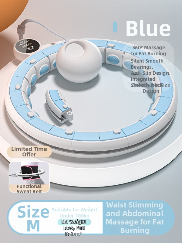 Nutikas hula rõngas kõhulihaste treenimiseks mõeldud kaalulangetusfitness naistele õhuke kõht õhuke vöökoht lihtne moodne kõhulihaste treenimiseks mõeldud treening