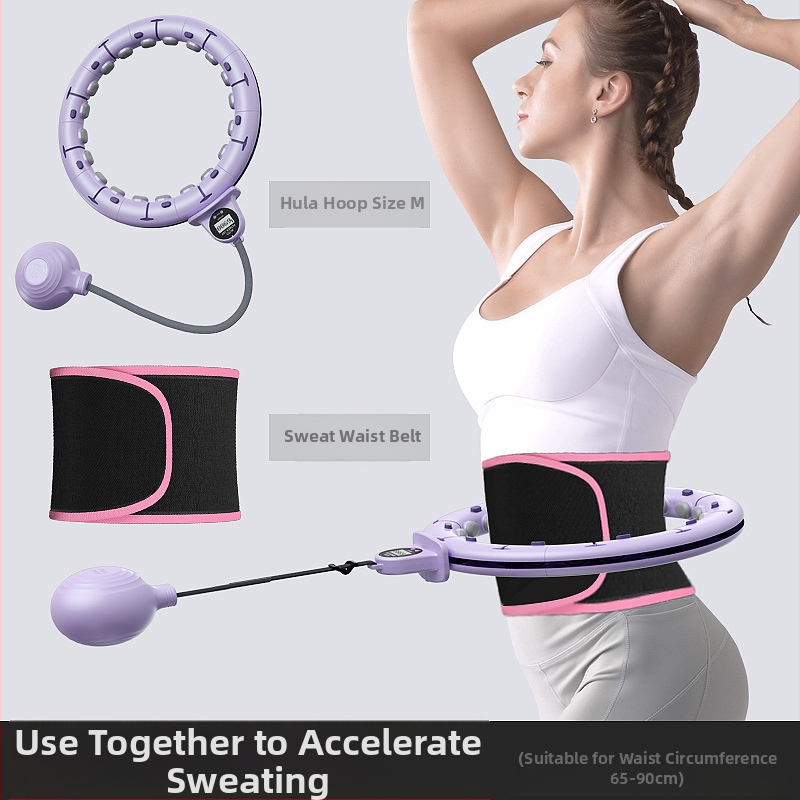 Nutikas hula rõngas kõhulihaste treenimiseks mõeldud kaalulangetusfitness naistele õhuke kõht õhuke vöökoht lihtne moodne kõhulihaste treenimiseks mõeldud treening