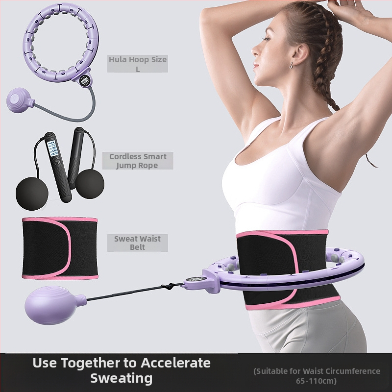 Nutikas hula rõngas kõhulihaste treenimiseks mõeldud kaalulangetusfitness naistele õhuke kõht õhuke vöökoht lihtne moodne kõhulihaste treenimiseks mõeldud treening