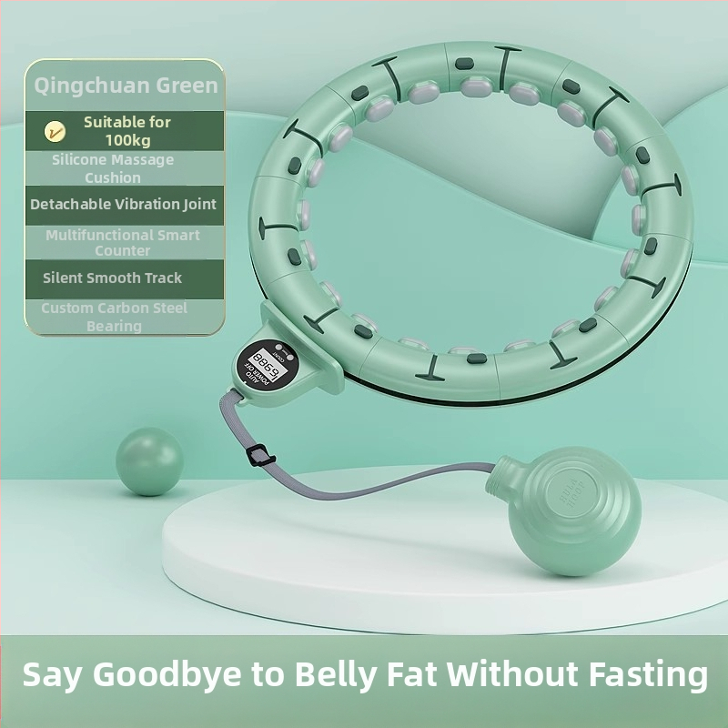 Nutikas hula rõngas kõhulihaste treenimiseks mõeldud kaalulangetusfitness naistele õhuke kõht õhuke vöökoht lihtne moodne kõhulihaste treenimiseks mõeldud treening