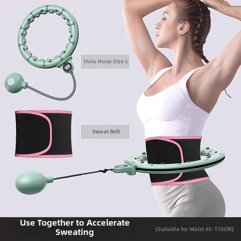 Nutikas hula rõngas kõhulihaste treenimiseks mõeldud kaalulangetusfitness naistele õhuke kõht õhuke vöökoht lihtne moodne kõhulihaste treenimiseks mõeldud treening