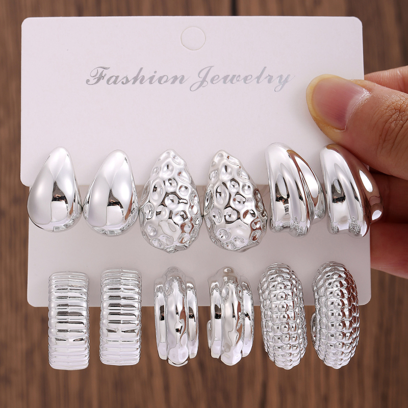 Σκουλαρίκια χρυσού φασολιού σε διασυνοριακό ευρωπαϊκό και αμερικανικό στιλ, απλά και ευέλικτα σκουλαρίκια ρητίνης, υψηλής ποιότητας, εξατομικευμένα, μοντέρνα και κομψά σκουλαρίκια