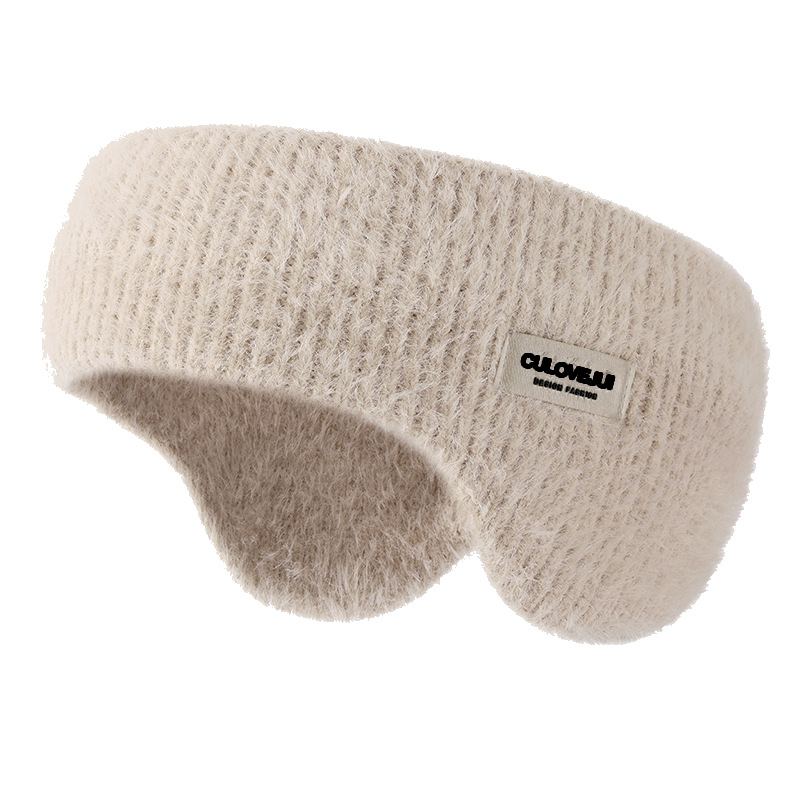 Naujos žieminės šiltos vilnonės megztos ausinės. Lauko dviračių ausinės, atsparios vėjui, šalčiui ir neužšąlančioms medžiagoms. Universalios ausinės su vilnos pamušalu.