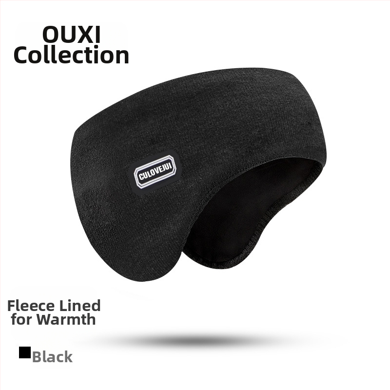 Naujos žieminės šiltos vilnonės megztos ausinės. Lauko dviračių ausinės, atsparios vėjui, šalčiui ir neužšąlančioms medžiagoms. Universalios ausinės su vilnos pamušalu.