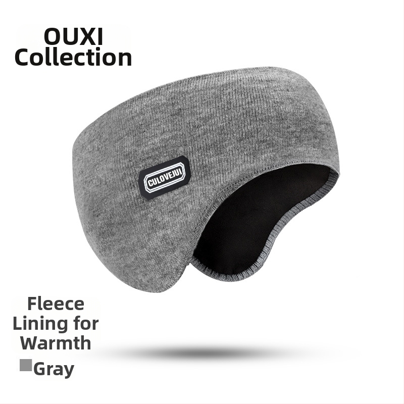 Naujos žieminės šiltos vilnonės megztos ausinės. Lauko dviračių ausinės, atsparios vėjui, šalčiui ir neužšąlančioms medžiagoms. Universalios ausinės su vilnos pamušalu.