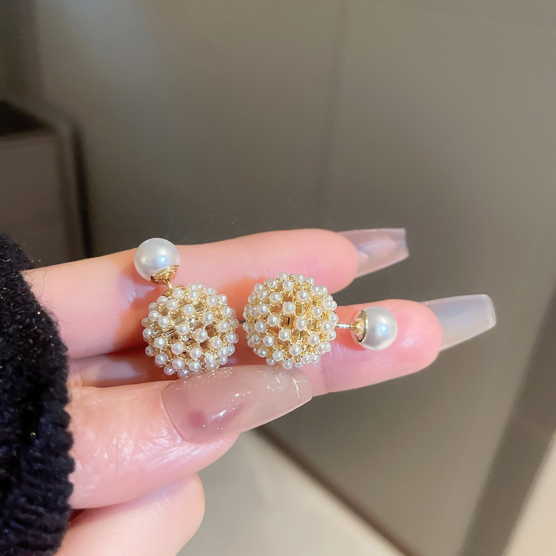 Franču super feju ziedu pušķīšu auskari sievietēm, viegli, grezni, nišas, daudzpusīgi auskari, retro, augstas klases, modes auskari vairumtirdzniecībā