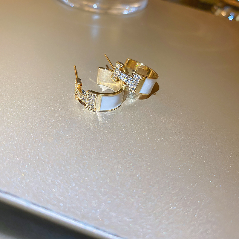 Franču super feju ziedu pušķīšu auskari sievietēm, viegli, grezni, nišas, daudzpusīgi auskari, retro, augstas klases, modes auskari vairumtirdzniecībā