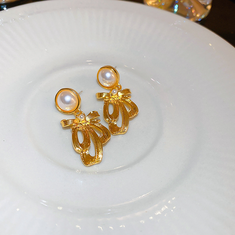 Franču super feju ziedu pušķīšu auskari sievietēm, viegli, grezni, nišas, daudzpusīgi auskari, retro, augstas klases, modes auskari vairumtirdzniecībā