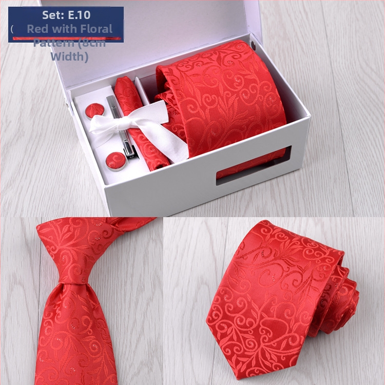 Fabriko vyriškas šešių dalių kostiumas, juodas, 8 cm ilgio, dryžuotas, rankinis kaklaraištis, jaunikio vestuvių dovanų dėžutė