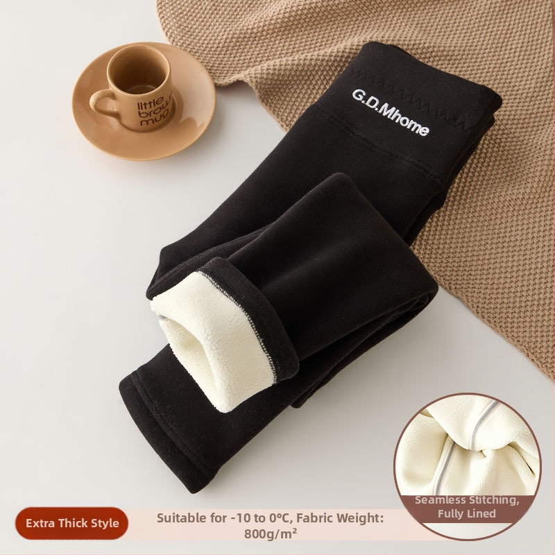 Tüdrukute fliisvoodriga retuusid, paksendatud sügis- ja talveriided, valged, ühes tükis sametist soojad talvepüksid, mustad, laste soojad püksid