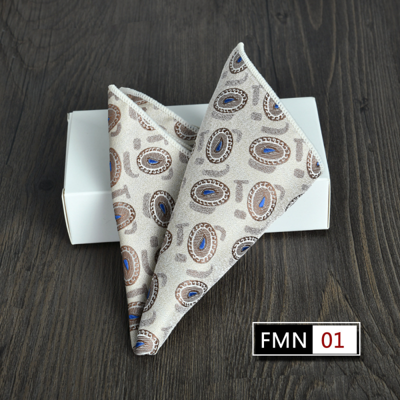 Vyriškas sulankstomas žakardo stiliaus kostiumas su kišenėmis, kvadratinis, 23 cm, 2025 m. pavasaris, naujas sandėlyje.