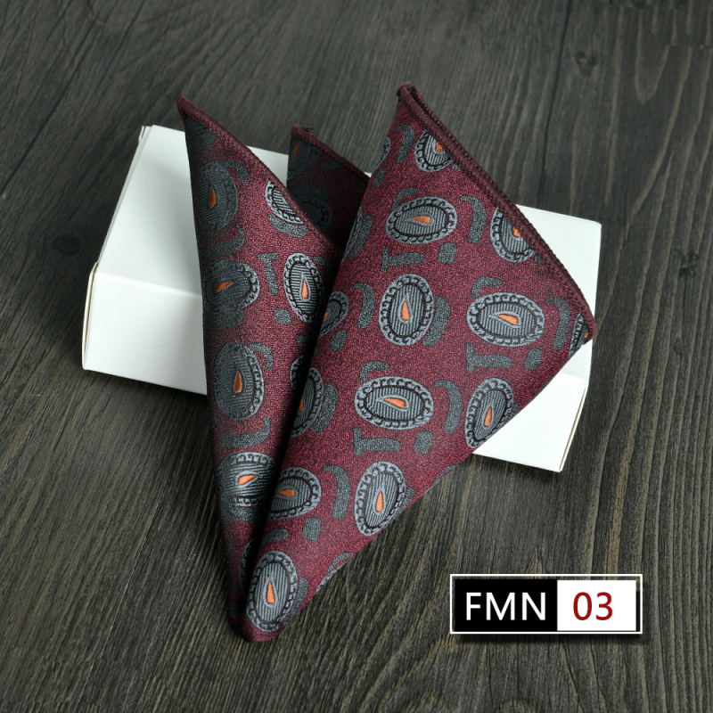 Vyriškas sulankstomas žakardo stiliaus kostiumas su kišenėmis, kvadratinis, 23 cm, 2025 m. pavasaris, naujas sandėlyje.