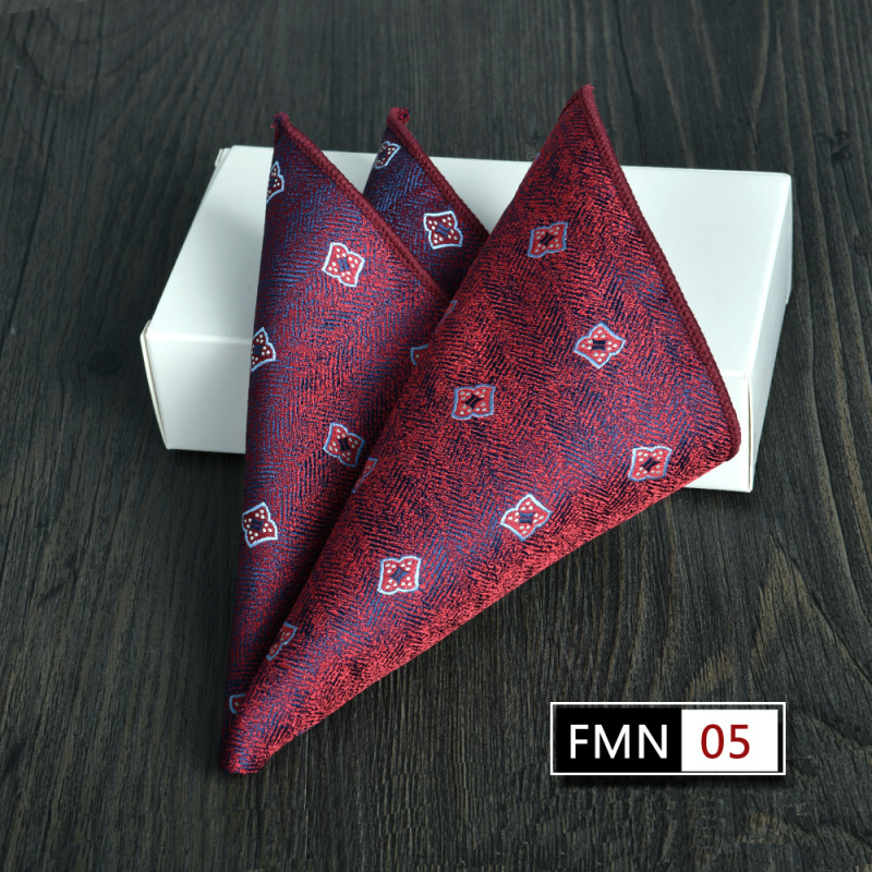 Vyriškas sulankstomas žakardo stiliaus kostiumas su kišenėmis, kvadratinis, 23 cm, 2025 m. pavasaris, naujas sandėlyje.