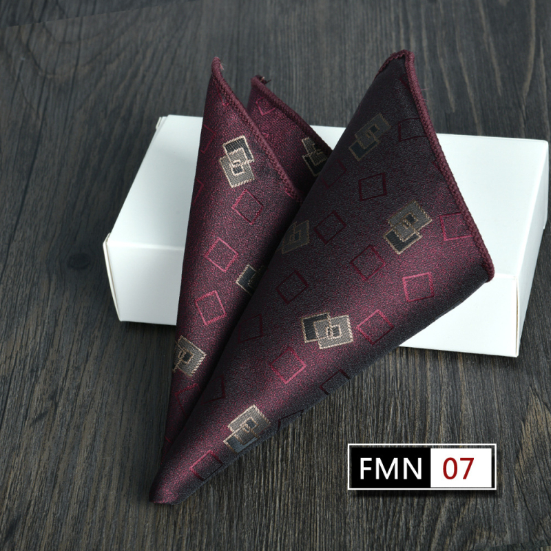 Vyriškas sulankstomas žakardo stiliaus kostiumas su kišenėmis, kvadratinis, 23 cm, 2025 m. pavasaris, naujas sandėlyje.