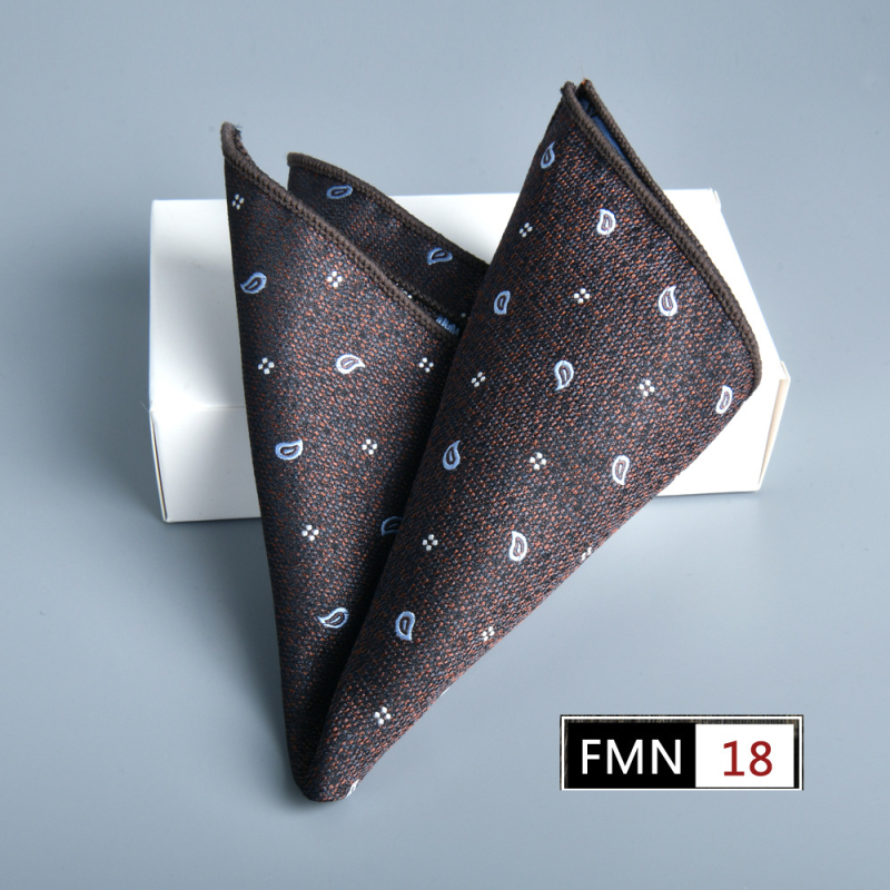 Vyriškas sulankstomas žakardo stiliaus kostiumas su kišenėmis, kvadratinis, 23 cm, 2025 m. pavasaris, naujas sandėlyje.