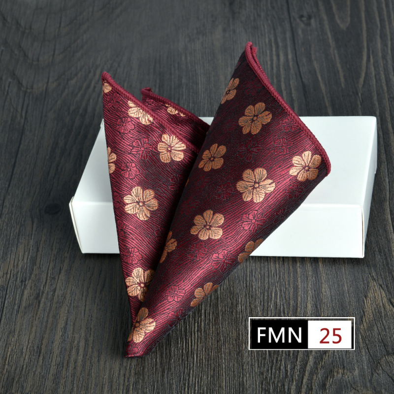 Vyriškas sulankstomas žakardo stiliaus kostiumas su kišenėmis, kvadratinis, 23 cm, 2025 m. pavasaris, naujas sandėlyje.