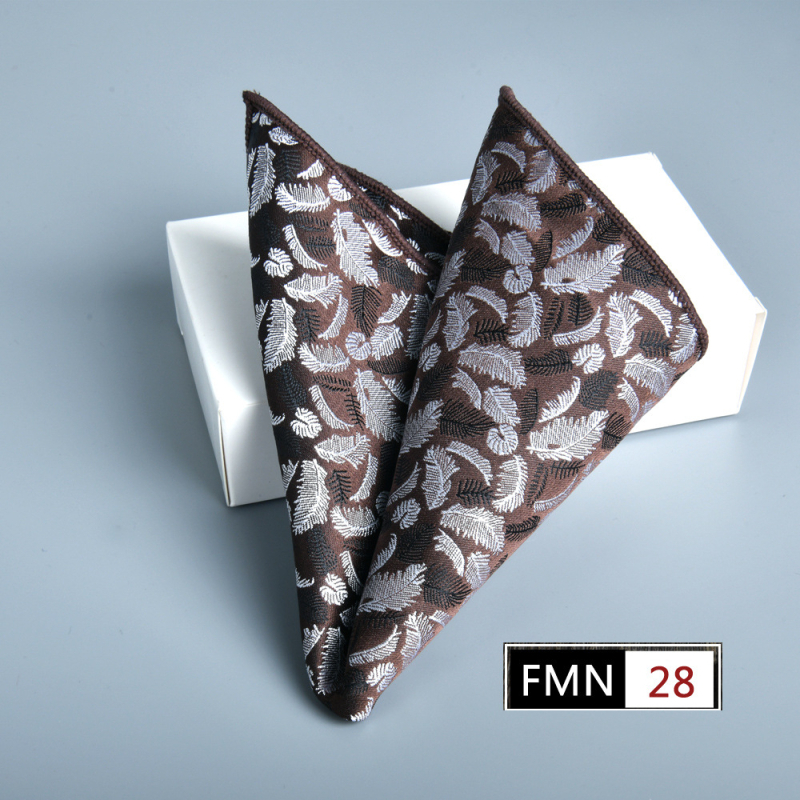 Vyriškas sulankstomas žakardo stiliaus kostiumas su kišenėmis, kvadratinis, 23 cm, 2025 m. pavasaris, naujas sandėlyje.