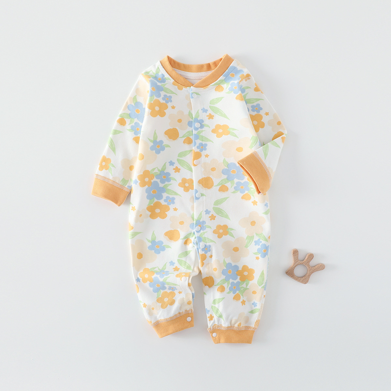 Бебешки дрехи от чист памук, пролетни и есенни гащеризони за новородени, бебешки гащеризони без кости, бельо без ръкави, бебешки пижами