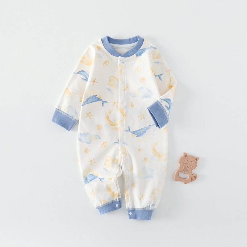 Бебешки дрехи от чист памук, пролетни и есенни гащеризони за новородени, бебешки гащеризони без кости, бельо без ръкави, бебешки пижами