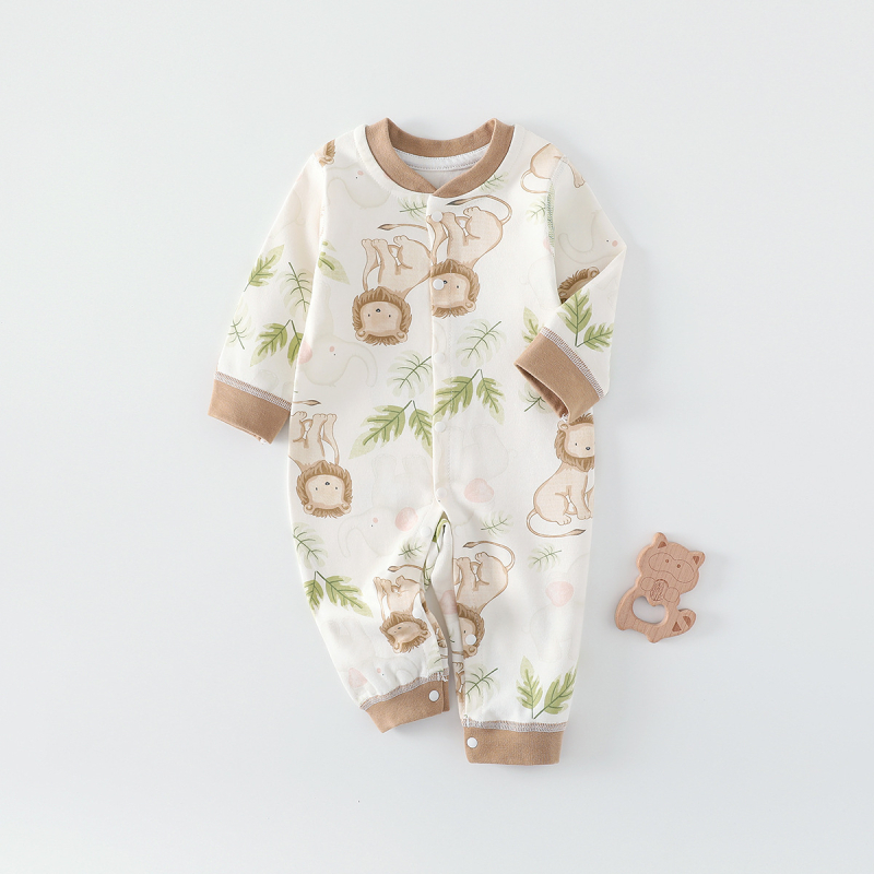Бебешки дрехи от чист памук, пролетни и есенни гащеризони за новородени, бебешки гащеризони без кости, бельо без ръкави, бебешки пижами
