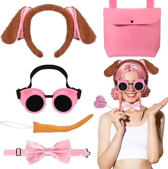 2025 dalmaatsia koera kõrvapaelaga plush-realistlikud loomakõrvad dalmaatsia koera kostüümikostüüm värske ja armas