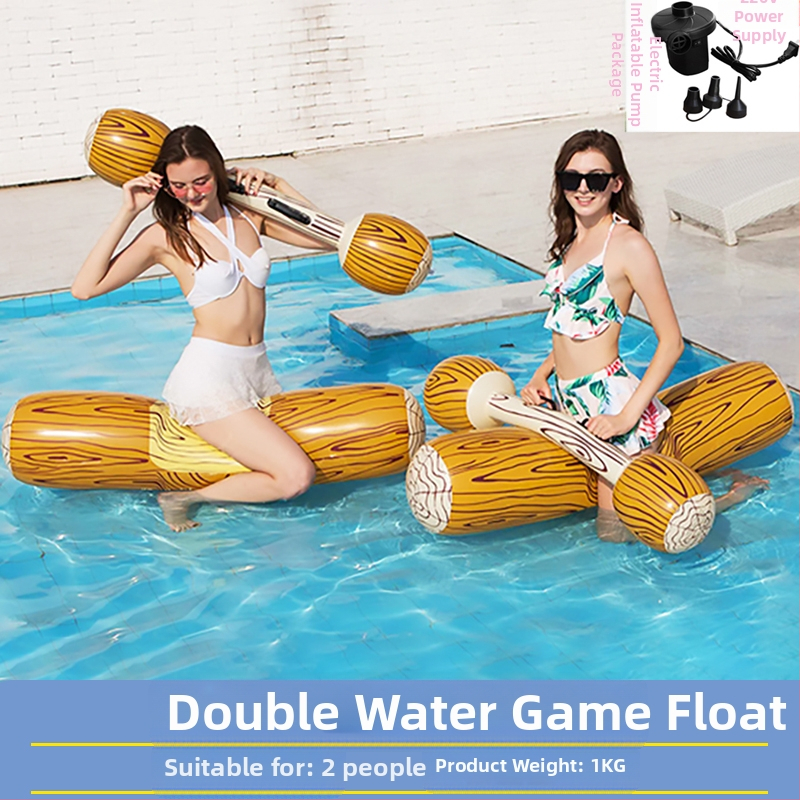 Prillid Suur Kollane Part Suvine Puhkus Ujuv Vee Täispuhutav Ujumisrõnga Kinnitus Paksendatud Part Välis Rafting Ujuvvoodi