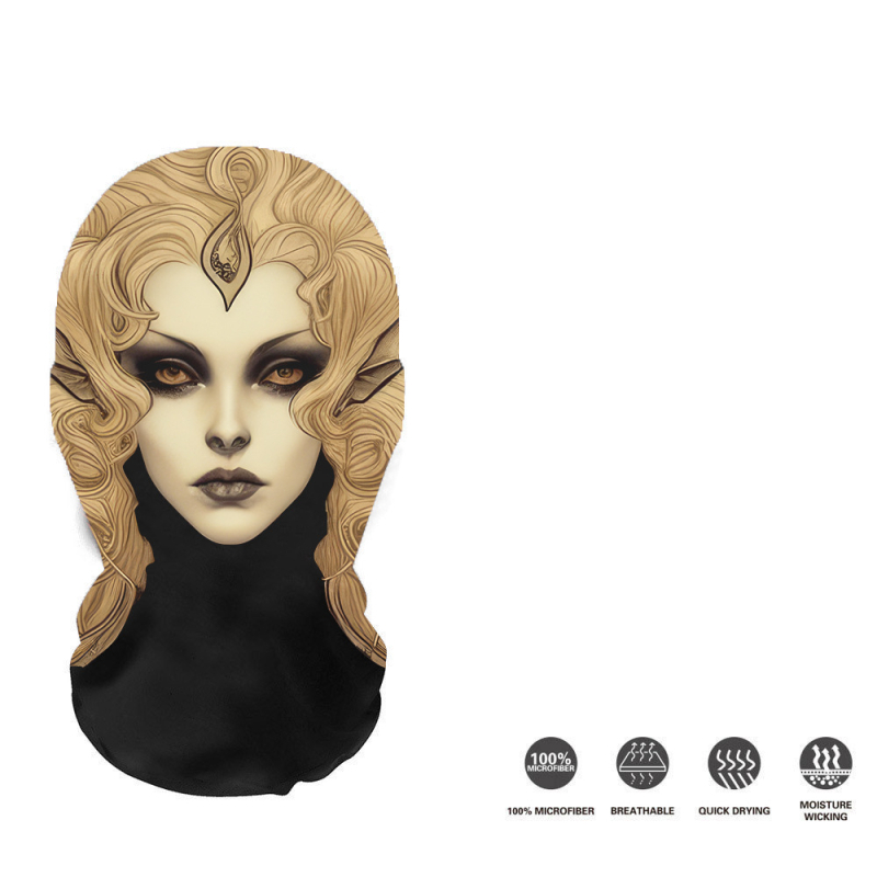 Трансгранична европейска и американска Хелоуин мрежеста маска за лице с щампа на череп, балаклава, забавна шапка на склад