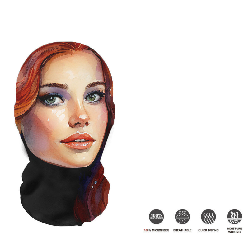 Трансгранична европейска и американска Хелоуин мрежеста маска за лице с щампа на череп, балаклава, забавна шапка на склад