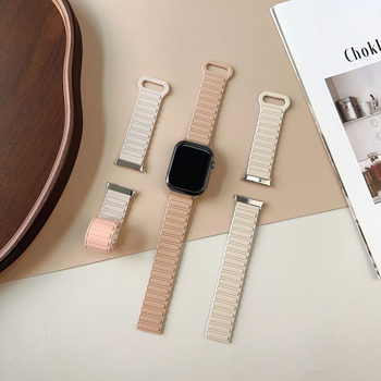 Sobib Huawei Watch D2 kellale, silikoonmagnetilise kolmeosalise rihmaga, vabaaja spordikäepael, tehases laos.