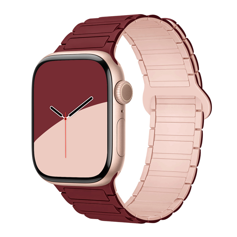 Sobib Huawei Watch D2 kellale, silikoonmagnetilise kolmeosalise rihmaga, vabaaja spordikäepael, tehases laos.