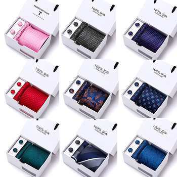 Didmeninė prekyba vyriškais kaklaraiščiais, dovanų dėžutėje, 5 dalių rinkinys, grupinis kaklaraištis, verslo stiliaus, oficialus vestuvinis kaklaraištis