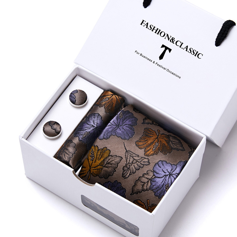 Didmeninė prekyba vyriškais kaklaraiščiais, dovanų dėžutėje, 5 dalių rinkinys, grupinis kaklaraištis, verslo stiliaus, oficialus vestuvinis kaklaraištis