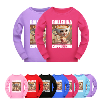 Tung Tung Tung Sahur polodlhé tričko s krátkym rukávom pre dospelých a deti, mäkké, s dlhým rukávom 4731