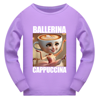 Tung Tung Tung Sahur polodlhé tričko s krátkym rukávom pre dospelých a deti, mäkké, s dlhým rukávom 4731