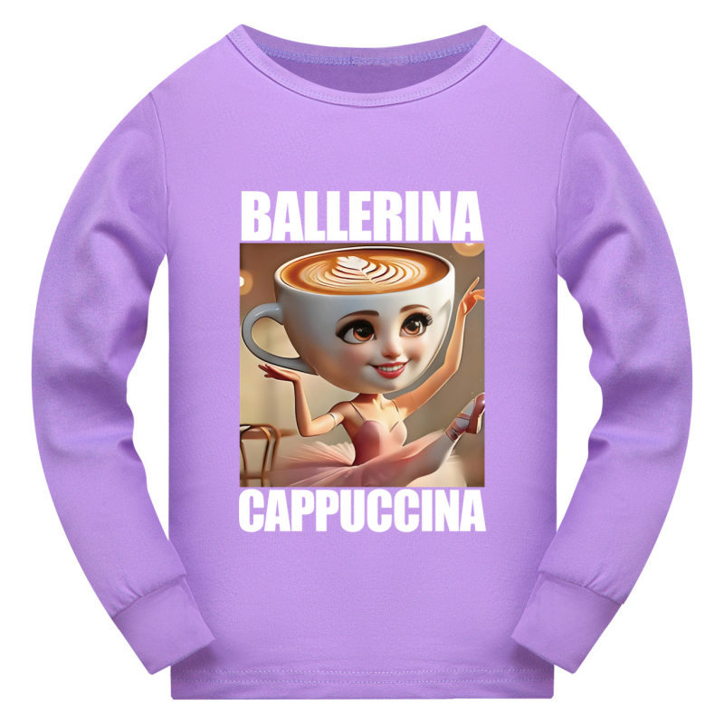 Tung Tung Tung Sahur polodlhé tričko s krátkym rukávom pre dospelých a deti, mäkké, s dlhým rukávom 4731