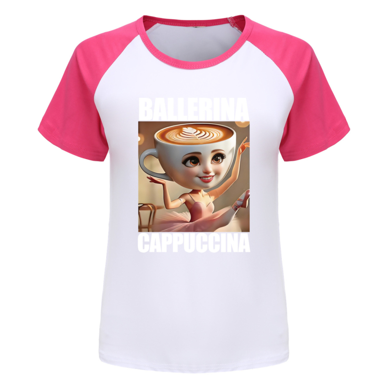 Tung Tung Tung Sahur polodlhé tričko s krátkym rukávom pre dospelých a deti, mäkké, s dlhým rukávom 4731