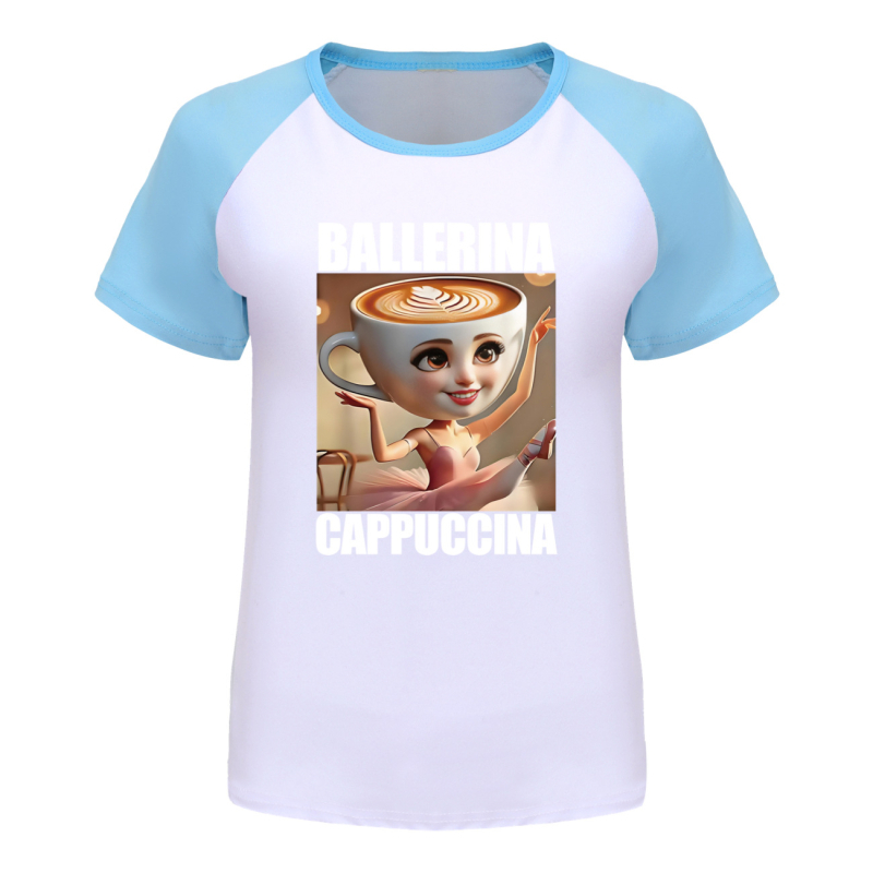 Tung Tung Tung Sahur polodlhé tričko s krátkym rukávom pre dospelých a deti, mäkké, s dlhým rukávom 4731