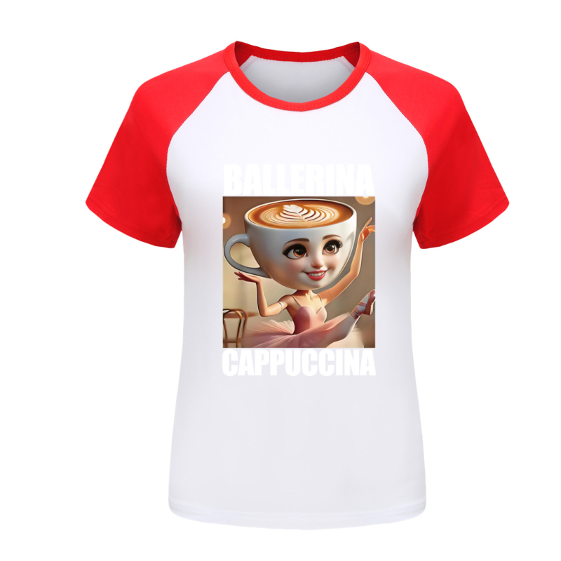 Tung Tung Tung Sahur polodlhé tričko s krátkym rukávom pre dospelých a deti, mäkké, s dlhým rukávom 4731