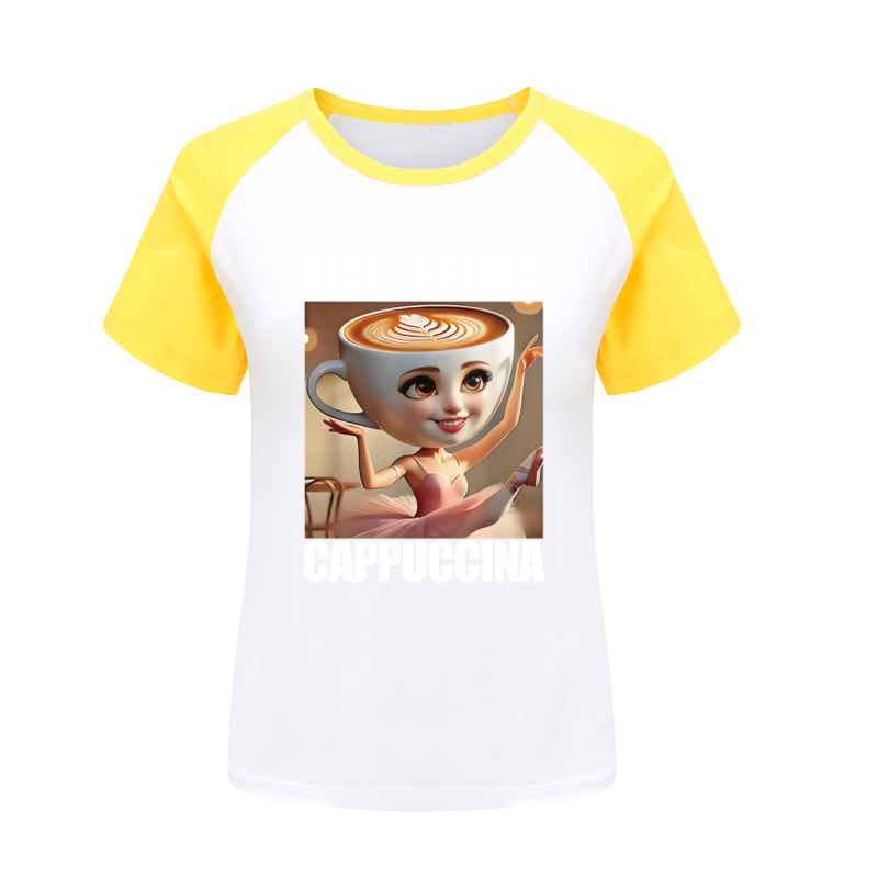 Tung Tung Tung Sahur polodlhé tričko s krátkym rukávom pre dospelých a deti, mäkké, s dlhým rukávom 4731