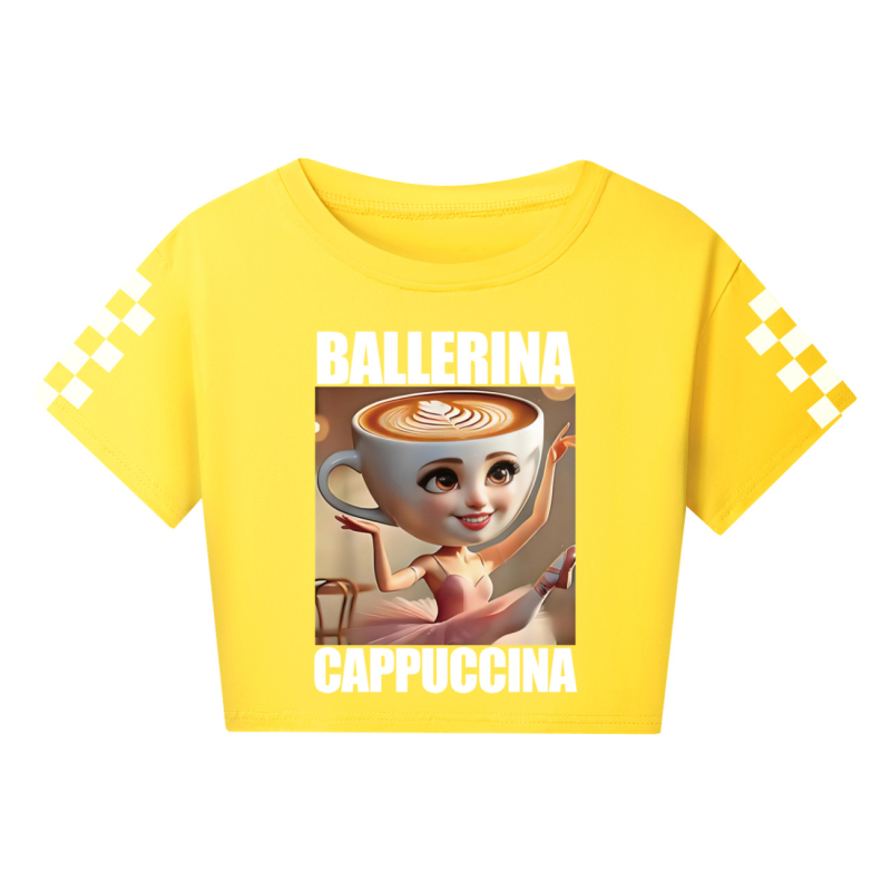 Tung Tung Tung Sahur polodlhé tričko s krátkym rukávom pre dospelých a deti, mäkké, s dlhým rukávom 4731