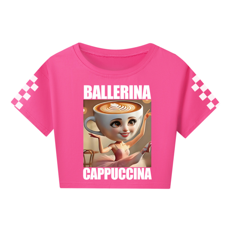 Tung Tung Tung Sahur polodlhé tričko s krátkym rukávom pre dospelých a deti, mäkké, s dlhým rukávom 4731