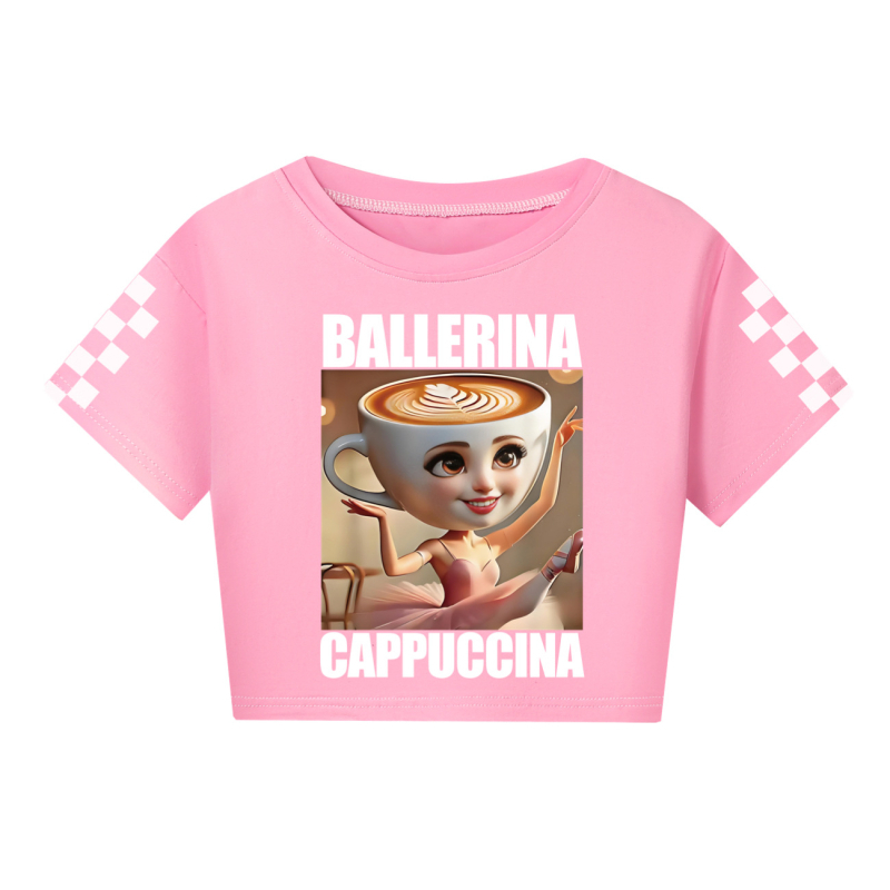 Tung Tung Tung Sahur polodlhé tričko s krátkym rukávom pre dospelých a deti, mäkké, s dlhým rukávom 4731