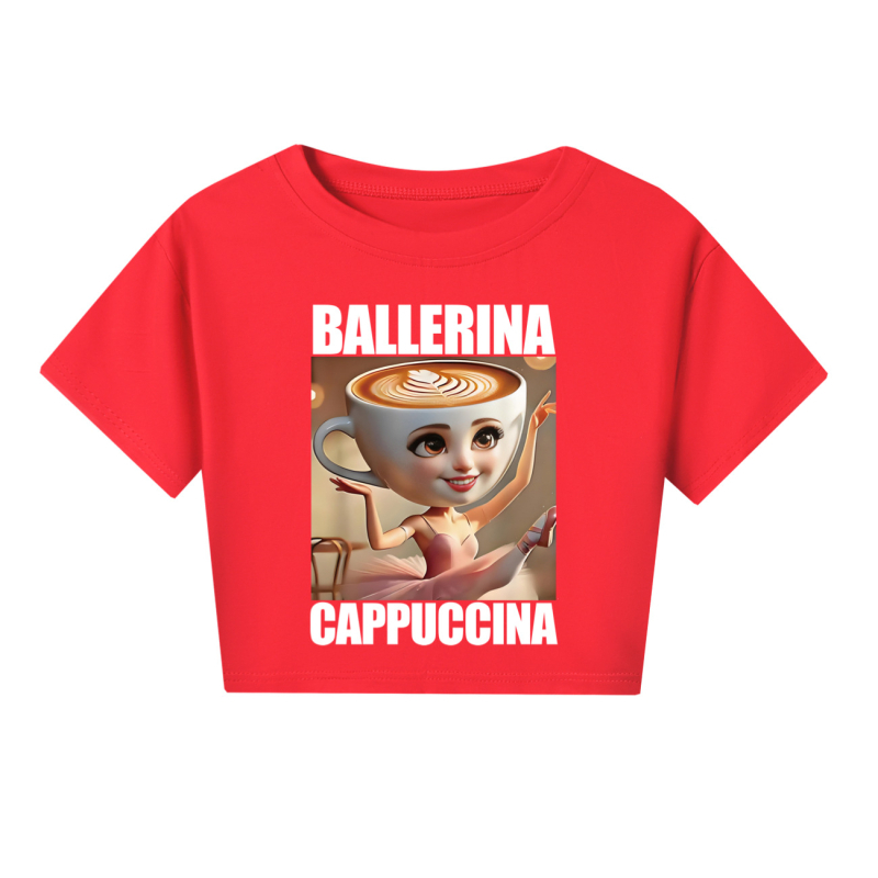 Tung Tung Tung Sahur polodlhé tričko s krátkym rukávom pre dospelých a deti, mäkké, s dlhým rukávom 4731